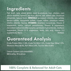 Purina Fancy Feast Wet Cat Food, Medleys Tuna Florentine With Garden Greens in a Delicate Sauce - (Pack of 24) 3 oz. Cans