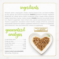 Purina Fancy Feast Grilled Wet Cat Food Salmon Feast in Wet Cat Food Gravy - (Pack of 24) 3 oz. Cans