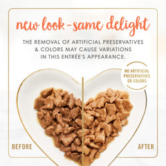 Purina Fancy Feast Wet Cat Food Flaked Chicken and Tuna Feast - (Pack of 24) 3 oz. Cans