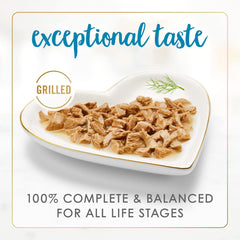 Purina Fancy Feast Grilled Wet Cat Food Liver and Chicken Feast in Wet Cat Food Gravy - (Pack of 24) 3 oz. Cans