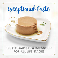 Purina Fancy Feast Classic Pate Ocean Whitefish and Tuna Feast Classic Grain Free Wet Cat Food Pate - (Pack of 24) 3 oz. Cans