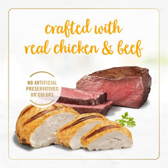 Purina Fancy Feast Grilled Wet Cat Food Chicken and Beef in Wet Cat Food Gravy - (Pack of 24) 3 oz. Cans