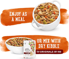 Purina Beneful Gravy Wet Dog Food, Prepared Meals Simmered Chicken Medley - (8) 10 oz. Tubs