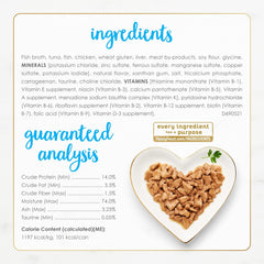 Purina Fancy Feast Wet Cat Food Flaked Tuna Feast - (Pack of 24) 3 oz. Cans