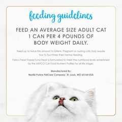 Purina Fancy Feast Wet Cat Food Flaked Tuna Feast - (Pack of 24) 3 oz. Cans