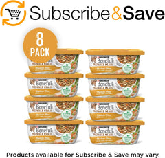 Purina Beneful Gravy Wet Dog Food, Prepared Meals Chicken Stew - (8) 10 oz. Tubs