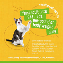 Purina Friskies Wet Cat Food Pate, Country Style Dinner - (Pack of 24) 5.5 oz. Cans