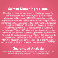 Purina Friskies Wet Cat Food Pate, Pate Salmon Dinner - (Pack of 24) 5.5 oz. Cans