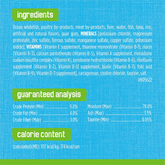 Purina Friskies Wet Cat Food Pate Ocean Whitefish and Tuna Dinner - (Pack of 24) 5.5 oz. Cans