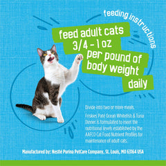 Purina Friskies Wet Cat Food Pate Ocean Whitefish and Tuna Dinner - (Pack of 24) 5.5 oz. Cans