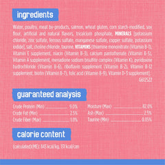 Purina Friskies Shreds With Salmon in Sauce Wet Cat Food - (Pack of 24) 5.5 oz. Cans