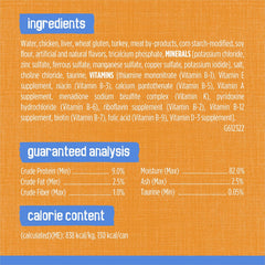 Purina Friskies Shreds With Chicken in Wet Cat Food Gravy - (Pack of 24) 5.5 oz. Cans