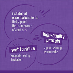 Purina Friskies Wet Cat Food, Meaty Bits Chicken Dinner in Gravy - (Pack of 24) 5.5 oz. Cans (Copy)