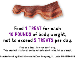 Purina Beggin' Strips Dog Treats, Original With Bacon Flavor - 48 oz. Pouch