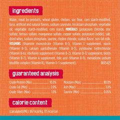 Purina Friskies Wet Cat Food Tasty Treasures With Chicken and Tuna in Gravy (Scallop Flavor) - (Pack of 24) 5.5 oz. Cans