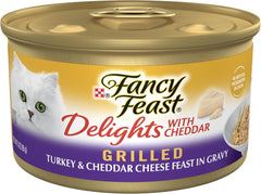 Purina Fancy Feast Gravy Wet Cat Food, Medleys White Meat Chicken Florentine With Garden Greens - (Pack of 24) 3 oz. Cans