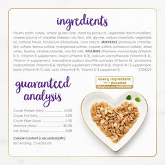 Purina Fancy Feast Gravy Wet Cat Food, Medleys White Meat Chicken Florentine With Garden Greens - (Pack of 24) 3 oz. Cans