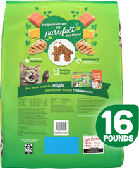 Purina Friskies Indoor Dry Cat Food, Indoor Delights - 16 lb. Bag