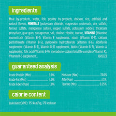 Purina Friskies Wet Cat Food Pate, Sea Captain's Choice - (Pack of 24) 5.5 oz. Cans