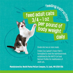 Purina Friskies Wet Cat Food Pate, Sea Captain's Choice - (Pack of 24) 5.5 oz. Cans