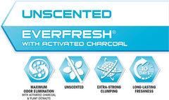 Ever Clean Ever Fresh Litter with Activated Charcoal , Unscented, 25 Pounds