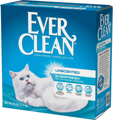Ever Clean Ever Fresh Litter with Activated Charcoal , Unscented, 25 Pounds
