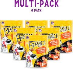Purina Beggin' Strips With Real Meat Dog Training Treats With Bacon and Cheese Flavors - 6 Ounce