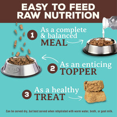 Primal Freeze Dried Raw Cat Food Nuggets Chicken & Salmon, Complete & Balanced Meal or Topper, Premium, Healthy, Grain Free, High Protein Raw Cat Food with Probiotics