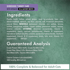 Purina Fancy Feast Wet Cat Food Variety Pack, Medleys Shredded Fare Collection - (2 Packs of 12) 3 oz. Cans