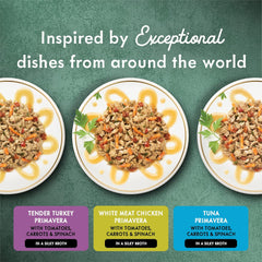 Purina Fancy Feast Wet Cat Food, Medleys Tuna Florentine With Garden Greens in a Delicate Sauce - (Pack of 24) 3 oz. Cans