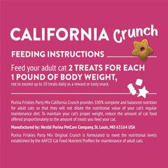 Purina Friskies Cat Treats, Party Mix California Crunch With Chicken