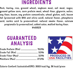 Purina Beggin' Strips Dog Treats, Original With Bacon Flavor - 6 oz. Pouches