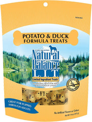 Natural Balance Limited Ingredient Dog Treats Potato & Duck Formula
