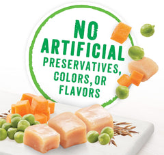 Beneful Wet Dog Food, Chopped Blends, With Chicken Carrots Peas & Wild Rice 10-Ounce Tub, Pack Of 8