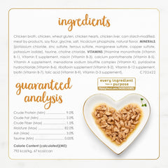 Purina Fancy Feast Gravy Lovers Chicken Hearts and Liver Feast Grilled Gourmet Cat Food in Wet Cat Food Gravy - (Pack of 24) 3 oz. Cans