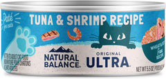 Natural Balance Ultra Premium Wet Canned Food for Kittens to Adult Cats Protein Choices Include Chicken & Liver Chicken, Turkey, Ocean Fish, Salmon or Tuna 5.5 Ounce (Pack of 24)
