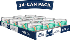 Natural Balance Limited Ingredient Diet Chicken & Green Pea | Grain-Free Wet Adult Cat Food | 5.5-oz. Can, (Pack of 24)