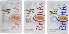 Purina Fancy Feast Broths Classic V-Pack Food, (12ct)