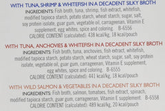 Purina Fancy Feast Broths Classic V-Pack Food, (12ct)