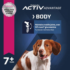 Eukanuba Senior Medium Breed Dry Dog Food, 30 lb