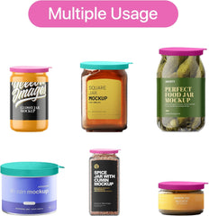 Spot Pet Food Can Covers Assorted, 3 Piece, 3.5 inch