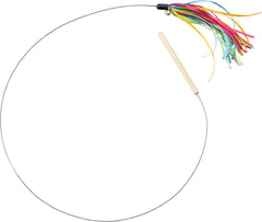 SPOT Ethical Pets Teaser Wand Cat Toy, 44", Assorted, Model Number: 52058