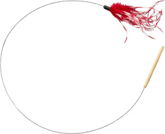 SPOT Ethical Pets Teaser Wand Cat Toy, 44", Assorted, Model Number: 52058