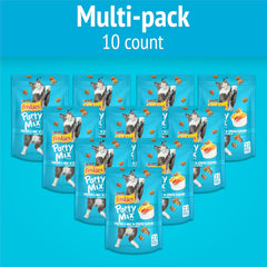 Purina Friskies Cat Treats, Party Mix Lobster & Mac 'N' Cheese Flavors - (Pack of 10) 2.1 oz. Pouches