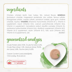 Purina Fancy Feast Wet Cat Food Pate Gourmet Naturals White Meat Chicken Recipe - (Pack of 12) 3 oz. Cans