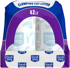 Fresh Step Multi-Cat Extra Strength Scented Clumping Cat Litter with The Power of Febreze, 42 lbs