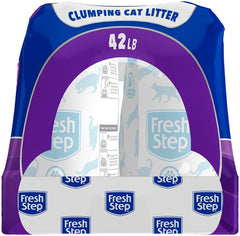 Fresh Step Multi-Cat Extra Strength Scented Clumping Cat Litter with The Power of Febreze, 42 lbs