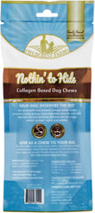 Fieldcrest Farms Nothing to Hide Natural Rawhide Alternative 5'' Rolls for Dogs - 3 Pack (6 Chews) Premium Grade Easily Digestible Chews (Beef)