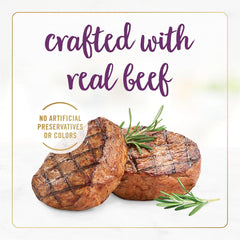 Purina Fancy Feast Senior Wet Cat Food 7 Years Plus Beef Feast Pate - (Pack of 24) 3 oz. Cans