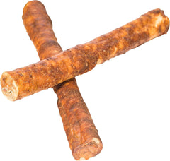 Fieldcrest Farms Nothing to Hide Natural Rawhide Alternative Large 10'' Rolls for Dogs - 2 Pack (Beef)